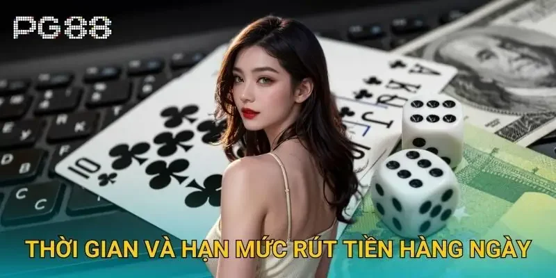 Thời gian và hạn mức rút tiền hàng ngày Thời gian và hạn mức rút tiền hàng ngày
