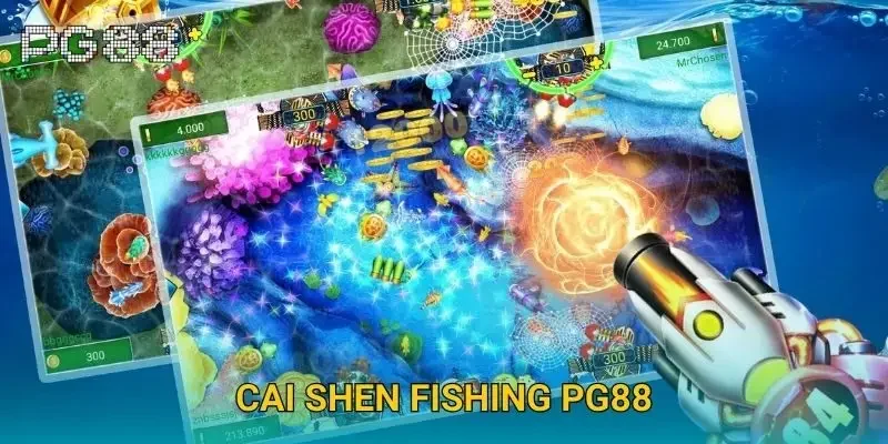 Cai Shen fishing Pg88 – Thần tài bắn cá đổi đời